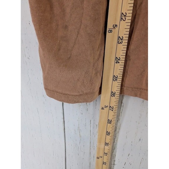 A New Day Size XXL‎ Brown Cotton V Neck Short Sleeve Womens Top - Picture 5 of 8